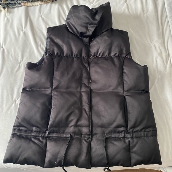 Vintage Joe Fresh Black Puffer Vest - Picture 1 of 5